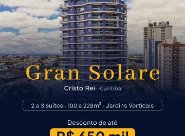 Apartamento de 3 quartos, Curitiba · Cobertura 3 quartos 228 m² pronta para morar – Gran Solare, Cristo Rei