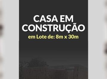 Casa de 2 quartos, Baixo Jaguaribe · CASA em CONSTRUÇÃO em Lote de 8m x 30m