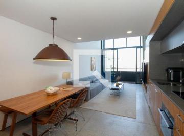 Sobre o imóvel: O Edifício Lacerda é um prédio da Idea!Zarvos, projetado pelo re · Apartamento para Aluguel - Vila Madalena, 1 Quarto,  60 m2 - São Paulo