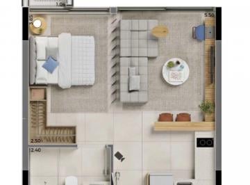 Apartamento de 1 quarto, Brasília · Oportunidade no Nexus 710 loft de 32 m² com 1 quarto à venda no Noroeste