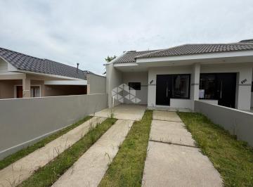 Photo 1 · Casa geminada nova, com 2 dormitórios, em Linha Santa Cruz