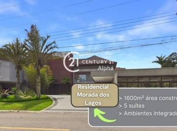 dd348e418c65a3fe2b11c15c8923a50232e2e048 · Casa com 5 dormitórios à venda, 1600 m² por R$ 11.500.000,00 - Residencial Morada dos Lagos - Baruer