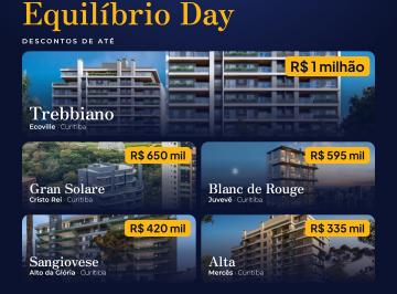 Apartamento de 3 quartos, Curitiba · Apartamentos 2 e 3 suítes de 86 a 134 m² nas Mercês – Alta