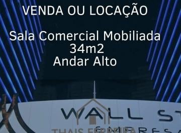 Comercial , Salvador · Sala comercial no Wall Street venda ou locação