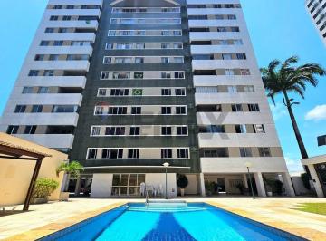 Apartamento · 84m² · 3 Quartos · 2 Vagas · Apart. c/ 84 m² no Cond. Ville de Cannes em Capim Macio, lado sombra, 2 vagas