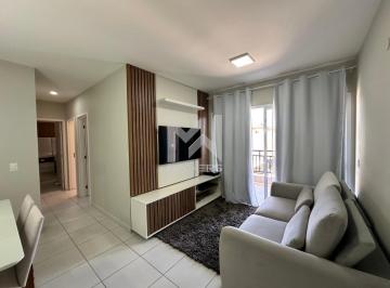 Sala · Apartamento mobiliado com 3 quartos para alugar no condomínio Vila Gramado na cidade de Vinhedo - SP