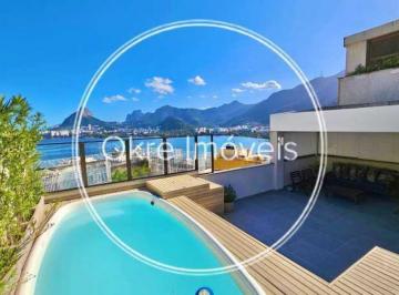 Apartamento · 243m² · 3 Quartos · 2 Vagas · Cobertura Reformada com Vista Cinematográfica para Lagoa!
