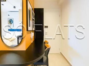 Código do Imóvel: CM1927677-8 - Imóvel anunciado por Só Flats Imobiliaria  - CRE · Flat para venda em Vila Madalena de 26.00m² com 1 Quarto e 1 Suite