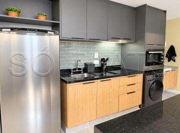 Código do Imóvel: CM2017283-1 - Imóvel anunciado por Só Flats Imobiliaria - CRE · Flat para alugar em Brooklin Paulista de 38.00m² com 1 Quarto, 1 Suite e 1 Garagem