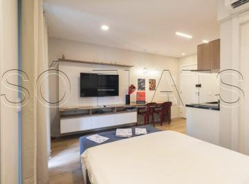 Apartamento en Aluguel de 1 quarto Campos Elíseos · Flat para alugar em Santa Cecília de 24.00m² com 1 Quarto e 1 Suite