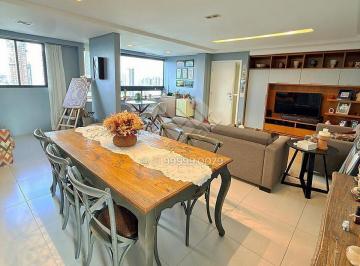 Compre Apartamento à venda em Casa Amarela com 130m², 3 quartos (2 suítes), andar alto e lazer completo! Agende com Leicam Maciel! · Em andar alto com 3 quartos e 2 suítes próximo a Casa Forte