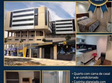Apartamento de 1 quarto, Brasília · Kit planejada e mobiliada.