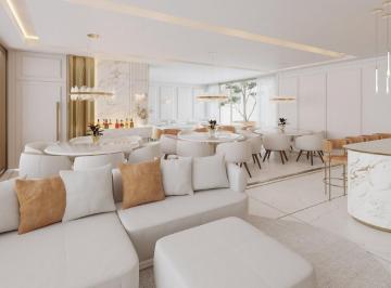 Living amplo com estar e jantar (imagem ilustrativa) · Lançamento com 3 suítes e 177 m² no Citrine, Cabeçudas, Itajaí