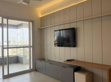 4340c9437f621e64408a538b91904f29cf931a92 · Apartamento com 1 dormitório para alugar por R$ 5.800,00/mês - Boqueirão - Santos/SP