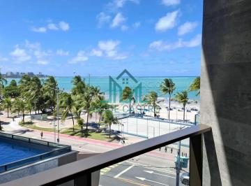 Apartamento · 35m² · 1 Quarto · 1 Vaga · Apartamento Studio, Vista Mar, Mobiliado, 35m² à Venda na Praia de Pajuçara - Maceió Alagoas