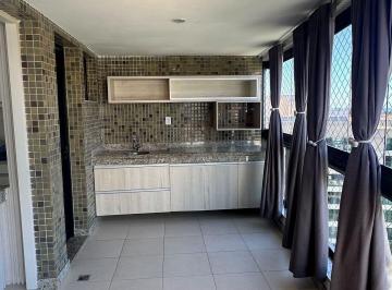 Apartamento · 91m² · 2 Quartos · 1 Vaga · Alugo Apartamento com 91m2 varanda gourmet vista mar, 2/4, suíte, 1 vaga, infraestrutura- Alphaville