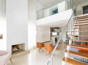 Sala · Apartamento duplex semimobiliado 1 quarto(1suite) e 2 vagas para venda e