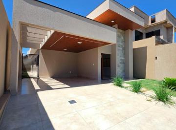 Casa · 250m² · 3 Quartos · 2 Vagas · LINDA CASA MODERNA 3 QUARTOS ESPAÇO GOURMET CONDOMÍNIO COM LAZER VILLA SUÍÇA OCIDENTAL - GO