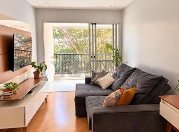 Apartamento · 80m² · 3 Quartos · 1 Vaga · Apartamento à venda na Vila Gumercindo | 80 m², 3 dormitórios, 1 suíte, varanda e 1 vaga