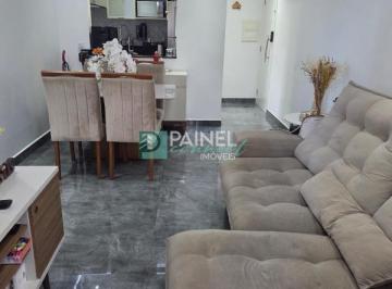 Apartamento · 77m² · 3 Quartos · 1 Vaga · Apartamento 3 Quartos no Areia Branca, Santos – 77 m², Mobiliado, Financia/Permuta
