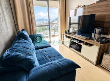 Apartamento · 67m² · 2 Quartos · 1 Vaga · Apartamento Residencial 2 dorms (1 suíte) com Varanda Gourmet e 1 vaga – Vila Mathias, Santos/SP