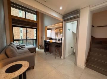 60a7fbbb2d59c726fc7ae23d9c98cc008ab59471 · Apartamento Duplex com 1 dormitório para alugar, 50 m² por R$ 7.340,00/mês - Indianópolis - São Paul