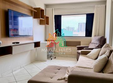 Apartamento · 50m² · 1 Quarto · 1 Vaga · Edf. Mont Serrat - FLAT MOBILIADO PARA LOCAÇÃO EM FRENTE AO PLAZA SHOPPING
