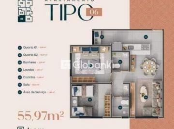 Photo 1 · Apartamento à venda em Cândida Câmara com 56m², 2 Quarto(s) e 1 Vaga(s).