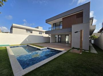 Casa de 5 quartos, Lauro de Freitas · Casa nova na Priscila Dutra com 4 suítes mais gabinete com piscina!