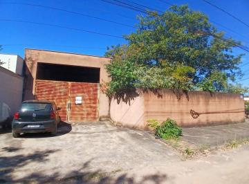 Fachada lateral · Galpão com lote, no Residencial Serrano, com 100m².