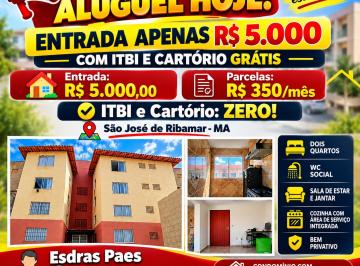 Apartamento de 2 quartos, São José de Ribamar · SAIA DO ALUGUEL HOJE COM APENAS R$ 5.000 DE ENTRADA E PRESTAÇÃO DE R$ 350 JÁ INCLUSO ITBI E CARTÓRIO
