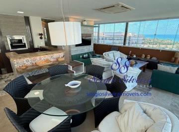 Apartamento de 4 quartos, Aquiraz · Cobertura duplex pé na areia, com 4 quartos no Porto das Dunas!