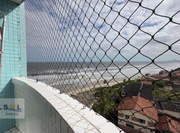 Apartamento · 67m² · 2 Quartos · 2 Vagas · Apartamento Frente ao Mar à Venda em Itanhaém, Porteira Fechada, 2 Dormitórios e 2 Vagas