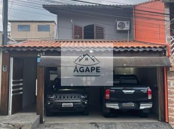 Casa · 188m² · 3 Quartos · 2 Vagas · Sobrado 3 Dormitóroios, 2 Vagas, Varanda - Taboão da Serra