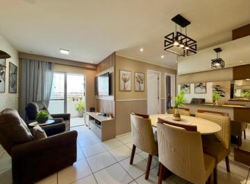 Apartamento · 65m² · 3 Quartos · 2 Vagas · Apartamento com 3 quartos e 2 vagas no Villa Firenze em Messejana - Fortaleza