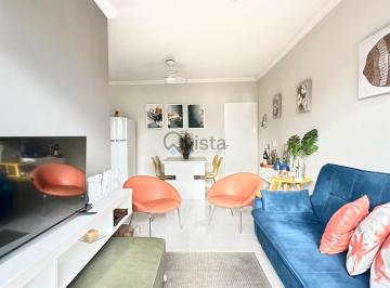 Apartamento · 55m² · 1 Quarto · 1 Vaga · Apartamento para Locação Anual na Enseada no Guarujá / QVista Inteligência Im...
