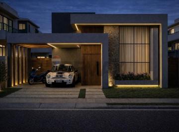 Casa · 126m² · 3 Quartos · 2 Vagas · À venda casa moderna em lançamento com jacuzzi e espaço gourmet no Condomínio Viverde II, São Pedro
