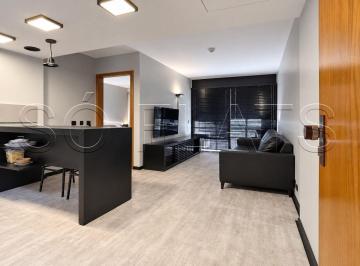 Apartamento · 44m² · 1 Quarto · 1 Vaga · Flat próximo da Av. Rebouças e estação de Metrô Fradique Coutinho, disponível para locação