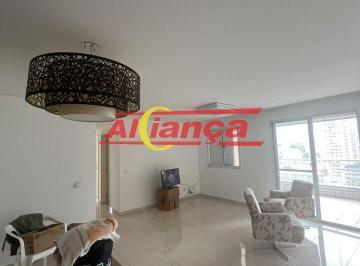 Apartamento · 103m² · 3 Quartos · 2 Vagas · Apartamento com 103m² à locação, 3 quartos, suíte, 2 vagas de garagem no Centro de Guarulhos/SP