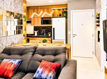 Apartamento · 40m² · 2 Quartos · Apartamento 2 Quartos 100% Mobiliado e Climatizado – Praia de Itaparical Vila Velha