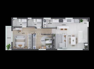 Imagem 1 · Apartamento para venda em Portão, Curitiba
