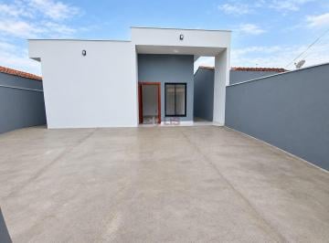 Casa · 98m² · 3 Quartos · 3 Vagas · Casa nova à venda com 03 quartos, no Massaguaçu - Caraguatatuba
