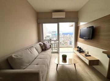 Foto 4 · Apartamento 1 Dormitório (1 Suíte), 1 Vaga para Alugar no Gonzaga, Santos | Ed. Legend Residence - R