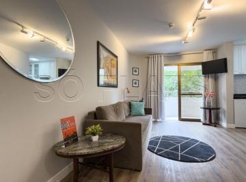 Apartamento · 54m² · 1 Quarto · 1 Vaga · Flat nos Jardins, a poucos metros da Paulista, Museu do Masp e Metrô da linha verde.