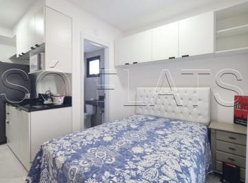 Apartamento · 28m² · 1 Quarto · Studio Uwin Brookiln, flat totalmente equipado disponível para locação com 25m² e 01 dormitório.
