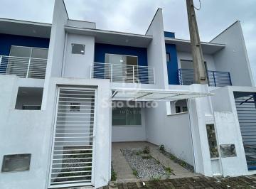 Casa · 64m² · 2 Quartos · 1 Vaga · Sobrado com frente de 4,92 e 2 dormitórios em Ubatuba