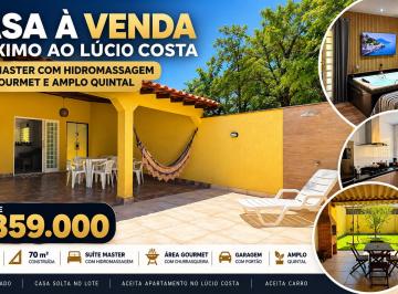 Casa de 1 quarto, Guará · Casa à Venda Próximo ao Lúcio Costa, Suíte Master com Hidro, Churrasqueira, Quintal 200m², R$ 359 Mi