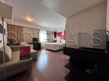 Apartamento · 30m² · 1 Quarto · 1 Vaga · Flat para alugar em Moema de 30.00m² com 1 Quarto, 1 Suite e 1 Garagem