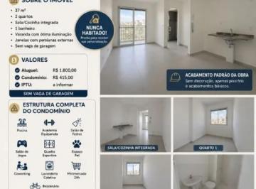 Apartamento · 2 Quartos · Apartamento para locação na Rua Jorge Fares, Jardim São Luís, São Paulo, SP