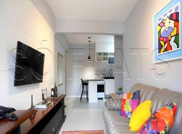 Apartamento · 38m² · 1 Quarto · 1 Vaga · Flat São Paulo Suíte Service. Apto Disponível Para Venda Com 38 m², 01 Dorm E 01 Vaga